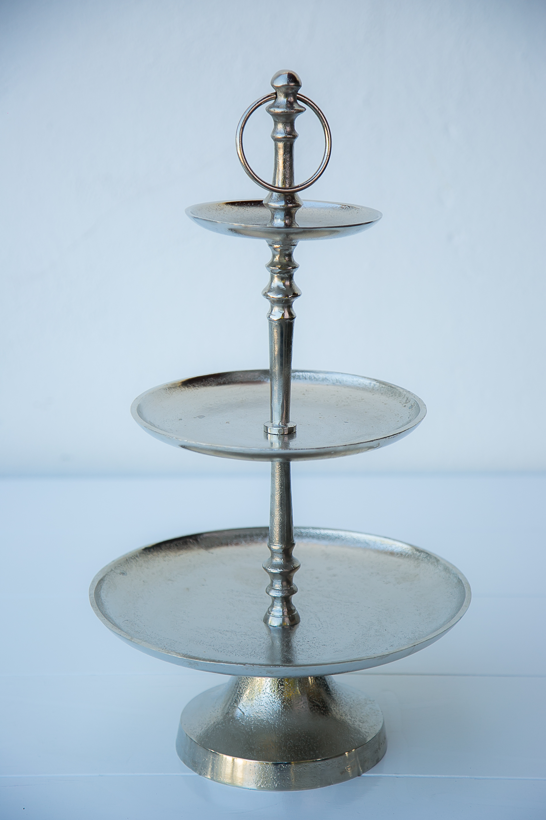 Torre 3 Pisos de Metal para centros de mesa renta en Monterrey